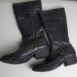 BORN WOMENS 6 BROWN BOOTS SHOES